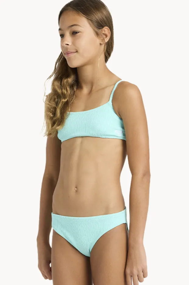 Bikini Sets|Roxy Girls Aruba Bralette Set Aqua