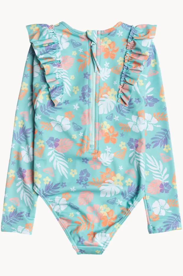 Rashies & Sunsuits|Roxy Girls Beach Bay Sunsuit Beach Glass