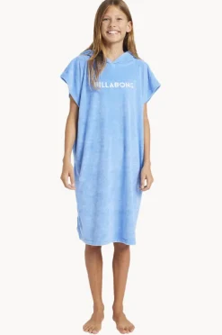 Towel Robes & Ponchos|Towel Robes & Ponchos|Billabong Girls Hoodie Towel Blue