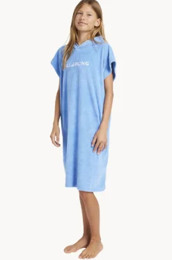 Towel Robes & Ponchos|Towel Robes & Ponchos|Billabong Girls Hoodie Towel Blue