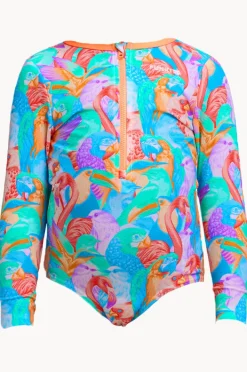 Rashies & Sunsuits|Funkita Girls Sunsuit Birdsville