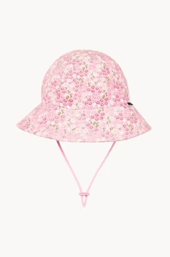 Hats|Bedhead Girls Bridgette Ponytail Bucket Hat Pale Pink