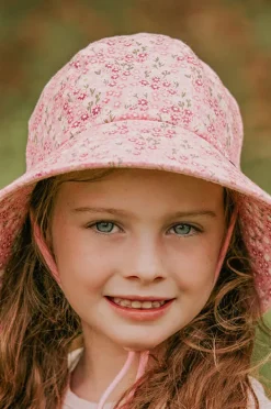 Hats|Bedhead Girls Bridgette Ponytail Bucket Hat Pale Pink