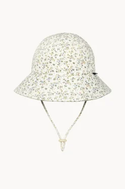 Hats|Bedhead Girls Charlotte Ponytail Bucket Hat Off White