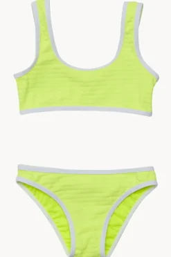 Bikini Sets|Snapper Rock Girls Zest Crop Set Citron