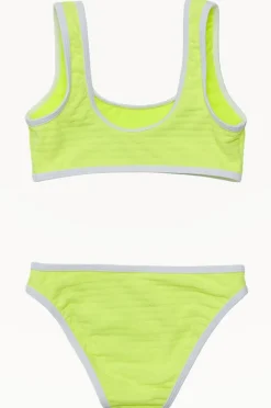 Bikini Sets|Snapper Rock Girls Zest Crop Set Citron