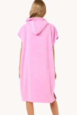 Towel Robes & Ponchos|Towel Robes & Ponchos|Rip Curl Girls Classic Surf Hooded Towel Pink