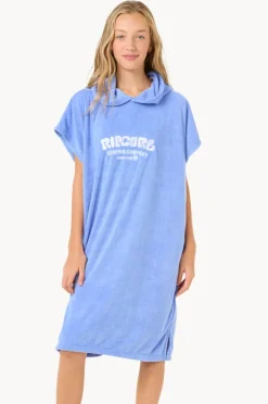 Towel Robes & Ponchos|Towel Robes & Ponchos|Rip Curl Girls Classic Surf Hooded Towel Blue
