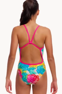 One Pieces|Funkita Girls Cloudy Colours Single Strap One Piece Pink/multi