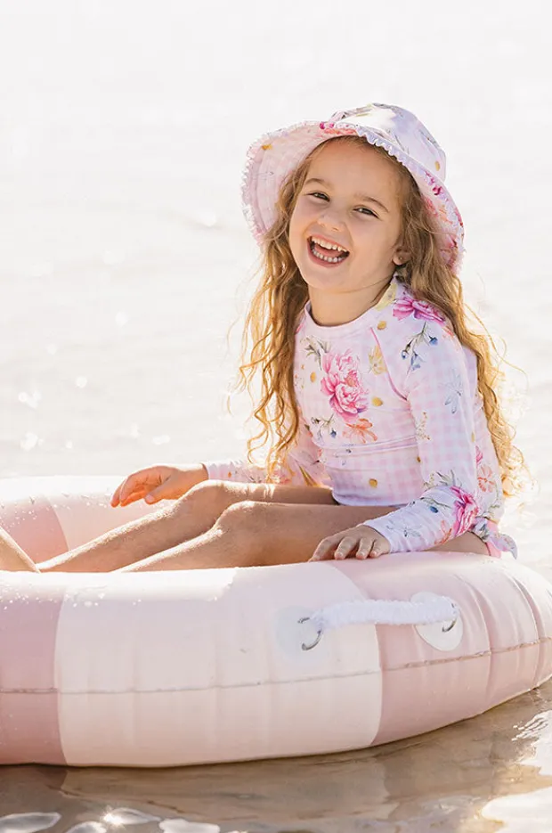 Rashies & Sunsuits|Minihaha Girls Connie Sunsuit Pink/Multi