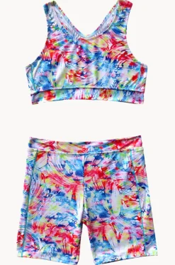 Bikini Sets|Salty Ink Girls Cosmik Crush Action Bikini Set Multi