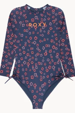Rashies & Sunsuits|Roxy Girls Cute Ditsy Long Sleeve Sunsuit