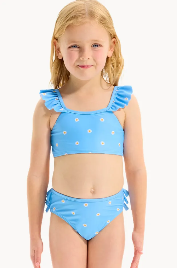 Bikini Sets|Seafolly Girls Girls Daisy Chain Crop Set Blue