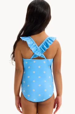 One Pieces|Seafolly Girls Girls Daisy Chain One Piece Blue