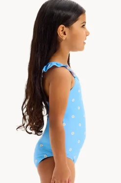 One Pieces|Seafolly Girls Girls Daisy Chain One Piece Blue