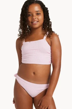 Bikini Sets|Roxy Girls Daisy Check Crop Tank Set