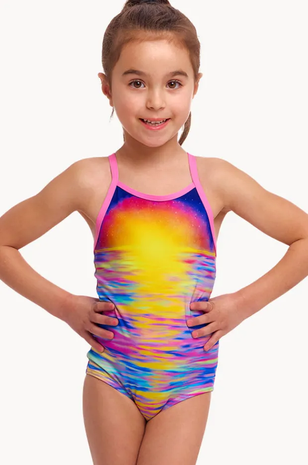 One Pieces|Swimwear|Funkita Girls Darkinjung Sunset One Piece Multi