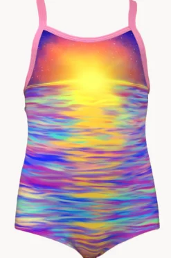 One Pieces|Swimwear|Funkita Girls Darkinjung Sunset One Piece Multi