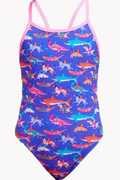 One Pieces|Funkita Girls Single Strap One Piece Doggie paddle