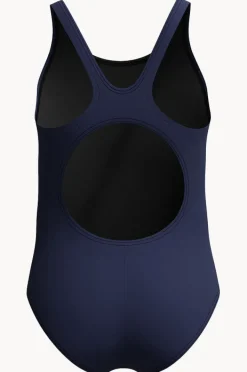 One Pieces|Speedo Girls Duo Logo Placement Muscleback One Piece Peacoat