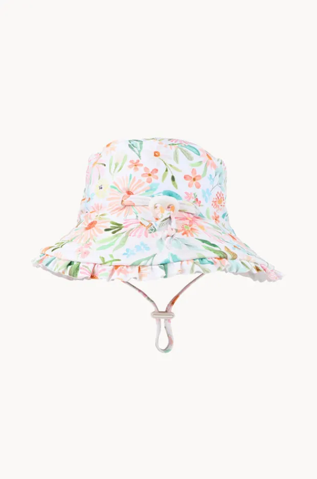 Hats|Minihaha Girls Eliana Swim Hat Blue/natural