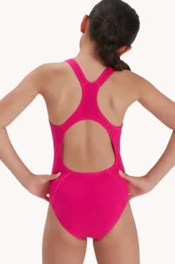 One Pieces|Speedo Girls Essential Endurance Medalist One Piece Hot pink