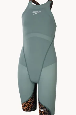Fastskin Racing Suits|Legsuits|Speedo Girls Fastskin LZR Ignite Kneeskin Black/green