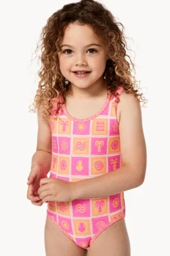 One Pieces|Rip Curl Girls Floral Reversible One Piece Multi