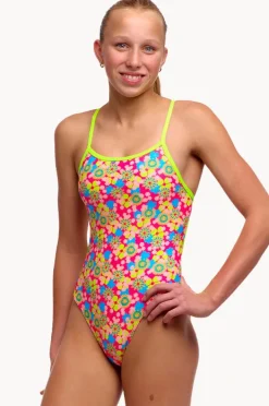 One Pieces|Funkita Girls Flow Blow Single Strap One Piece Multi