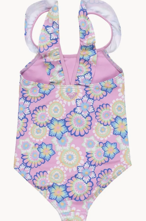 One Pieces|Roxy Girls Flower Party One Piece Lilac