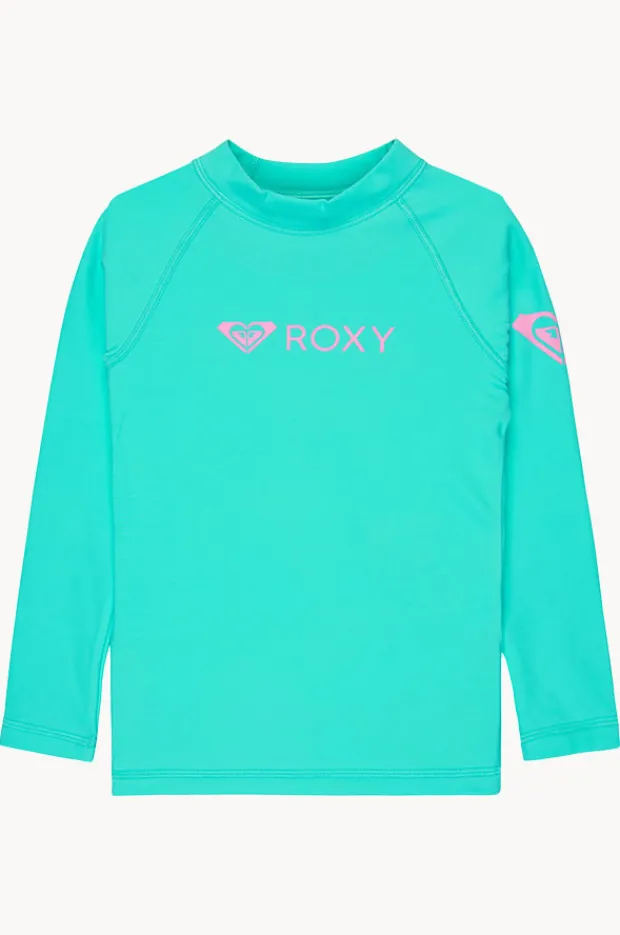 Rashies & Sunsuits|Roxy Girls Heater Long Sleeve Suntop Polynya