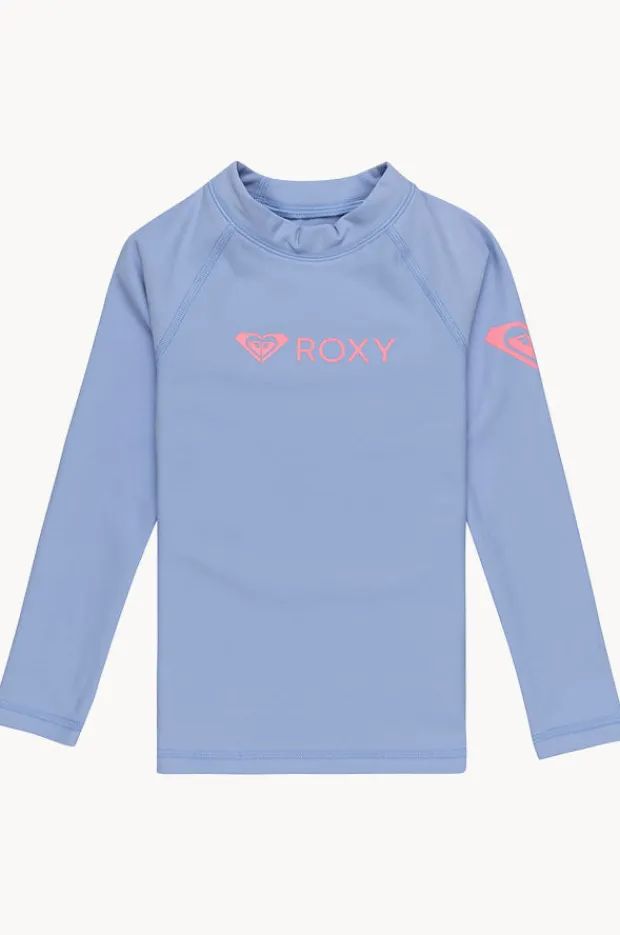 Rashies & Sunsuits|Roxy Girls Heater Long Sleeve Suntop Grape