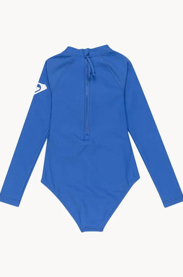 Rashies & Sunsuits|Roxy Girls Heater Long Sleeve Sunsuit Cobalt