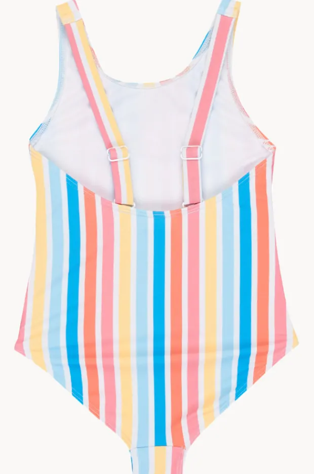 One Pieces|Roxy Girls Holy Stripe One Piece Blue/Natural