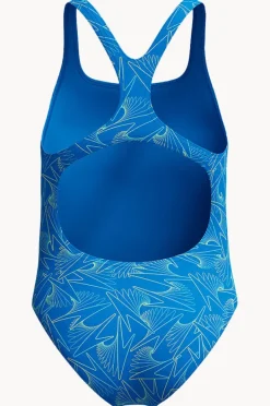 One Pieces|Speedo Girls Hyperboom Allover Medalist One Piece Lagoon