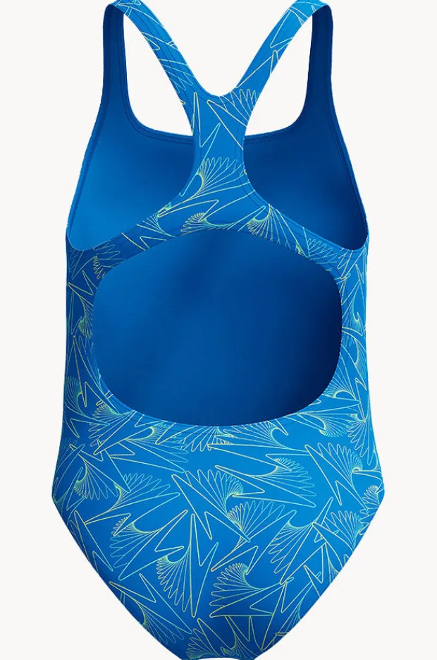 One Pieces|Speedo Girls Hyperboom Allover Medalist One Piece Lagoon