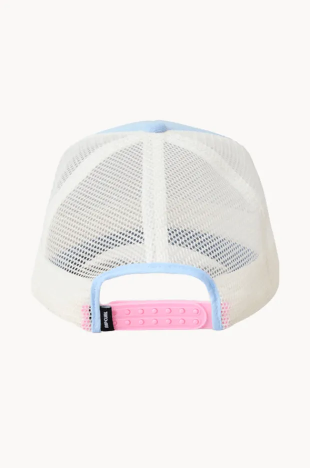 Hats|Rip Curl Girls Icon Cord Trucker Cap Blue