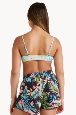 Boardshorts|Billabong Girls In Da Jungle Swim Short BLACK