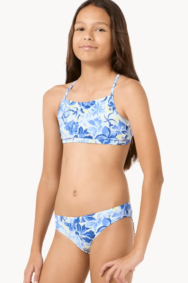 Rashies & Sunsuits|Rip Curl Girls Island Bliss 3 Piece Suntop Set Dark Blue