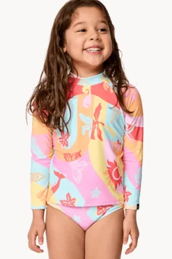 Rashies & Sunsuits|Rip Curl Girls Island Days Suntop Set Multi