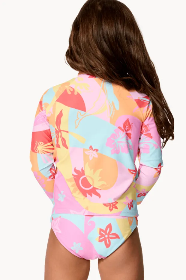 Rashies & Sunsuits|Rip Curl Girls Island Days Suntop Set Multi