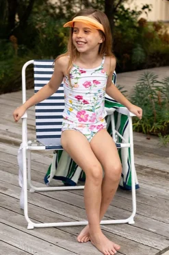 Rashies & Sunsuits|Minihaha Girls Ivy 3 Piece Set Blue/Natural