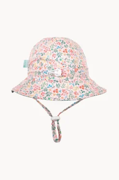 Hats|Acorn Girls Juliette Wide Brim Sunhat Pink/multi