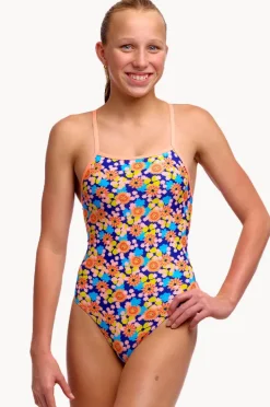 One Pieces|Funkita Girls Killer Flowers Tie Me Tight One Piece Multi