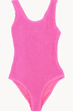 One Pieces|Minihaha Girls Koa One Piece Fluro Pink