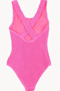 One Pieces|Minihaha Girls Koa One Piece Fluro Pink