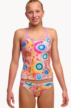 Tankini Sets|Funkita Girls Kulin Colour Tankini Set Multi