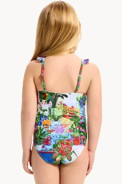 One Pieces|Seafolly Girls Girls La Boca Frill One Piece Multi