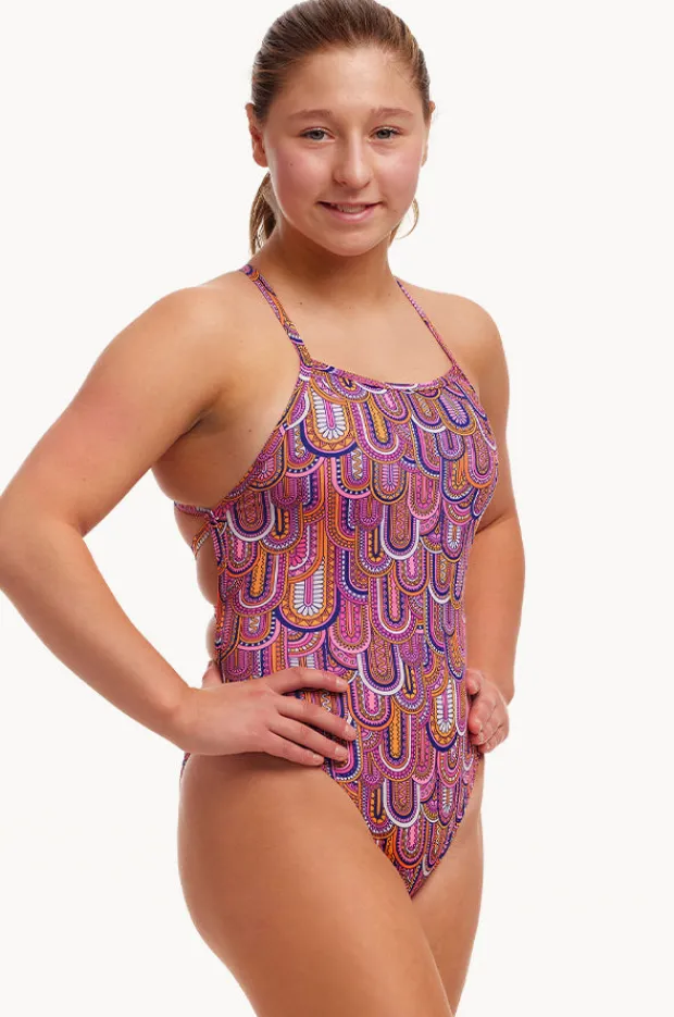 One Pieces|Funkita Girls Learn To Fly Strapped In One Piece Pink