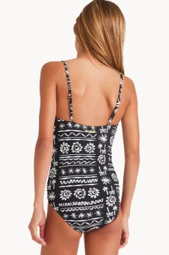 One Pieces|Billabong Girls Lost On You One Piece BLACK